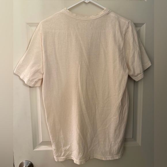 Imogene & Willie The Heart Tee in Cream/Red, Size M - Picture 7 of 8